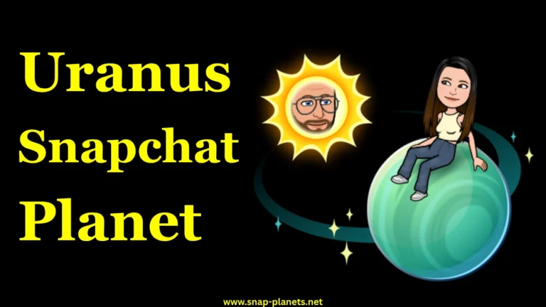 Uranus Snapchat Planet